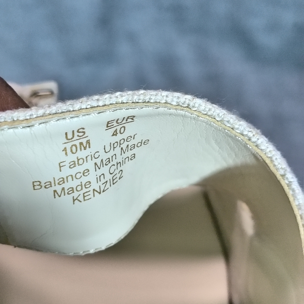 Sam Edelman Women's Kenzie 2 Buckled Sandals Beige/Natural Size 10M Minimalist - Picture 12 of 12